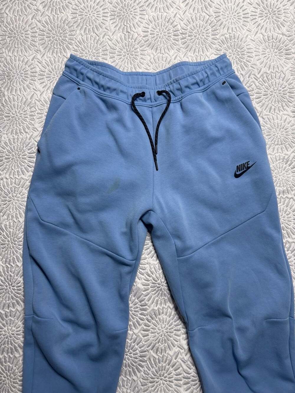 Nike Tech Fleece Joggers Size M Blue Sweatpants CU4495-496